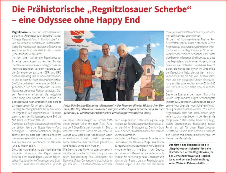 REHport 04.2025 Regnitzlosauer Scherbe