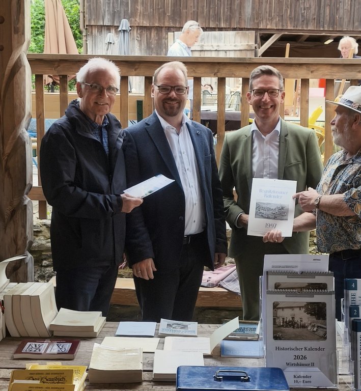 Bürgermeister Schnbel und Bürgermeister Abraham zu Besuch